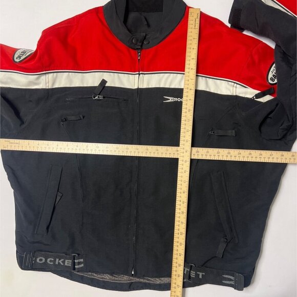 Joe Rocket Ballistic Series Jacket  Mens Red Black Motorcycle Jacket Size 2XL - Picture 7 of 16